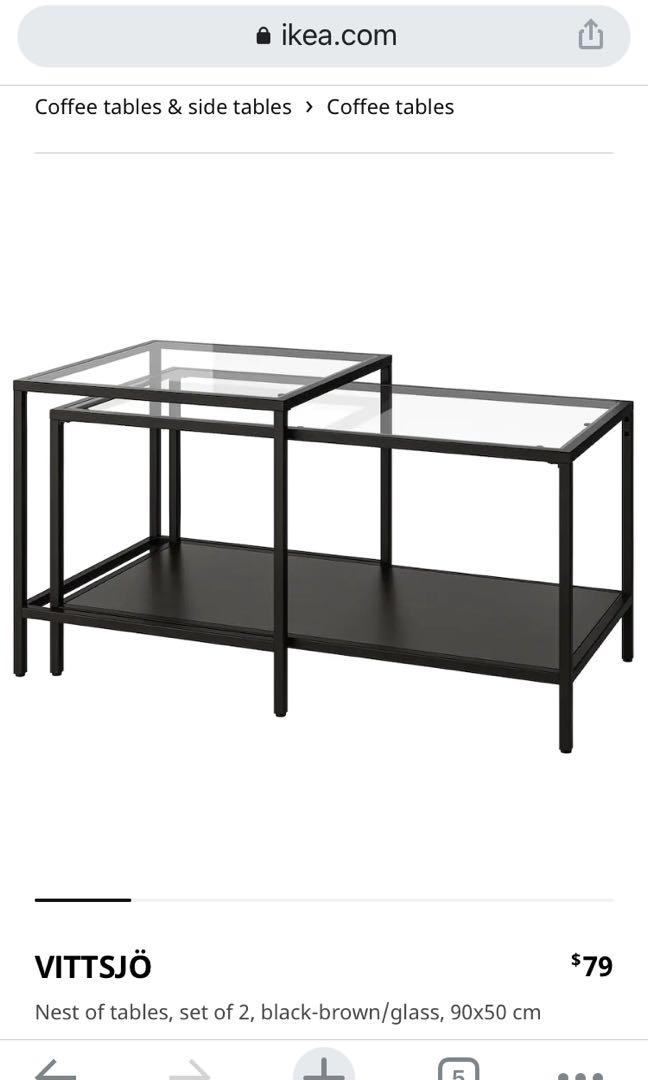IKEA Coffee Table, Furniture & Home Living, Furniture, Tables & Sets on
