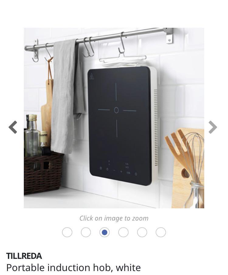 IKEA Induction Hob / Tillreda, 家庭電器, 廚房電器, 抽油煙機及爐頭 Carousell