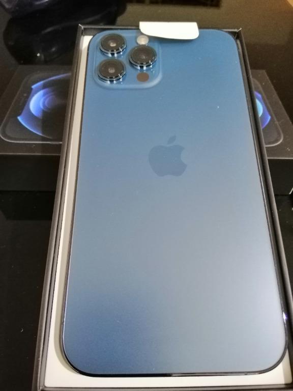 Iphone 12 Pro Max Pacific Blue 128gb Mobile Phones Gadgets Mobile Phones Iphone Iphone 12 Series On Carousell