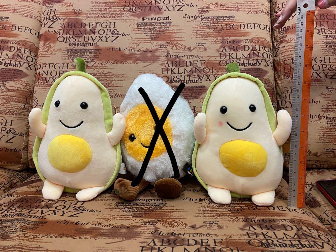 hard boiled egg plush