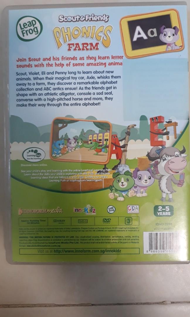 Leap Frog Scouts & Friends Phonics Farm, Hobbies & Toys, Music