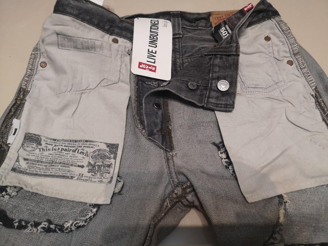 Levi's 501 Live Unbuttoned (tattered), Men's Fashion, Bottoms, Jeans on  Carousell