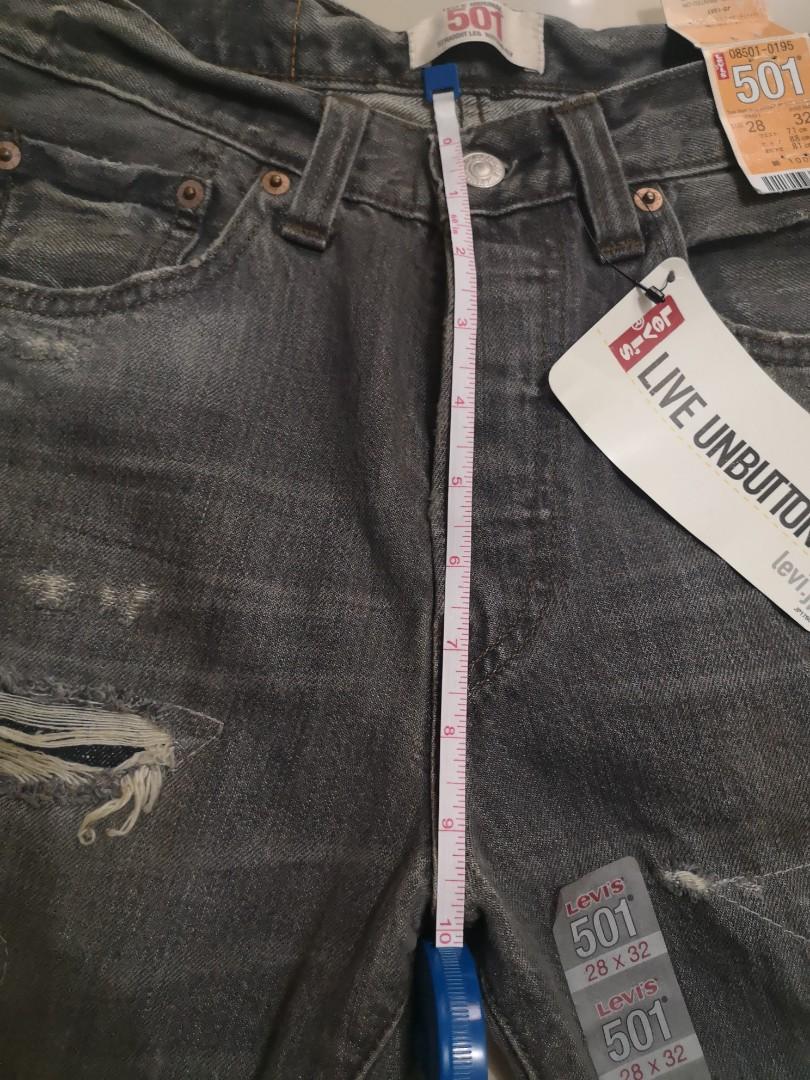 Levi's 501 Live Unbuttoned (tattered), Men's Fashion, Bottoms, Jeans on ...