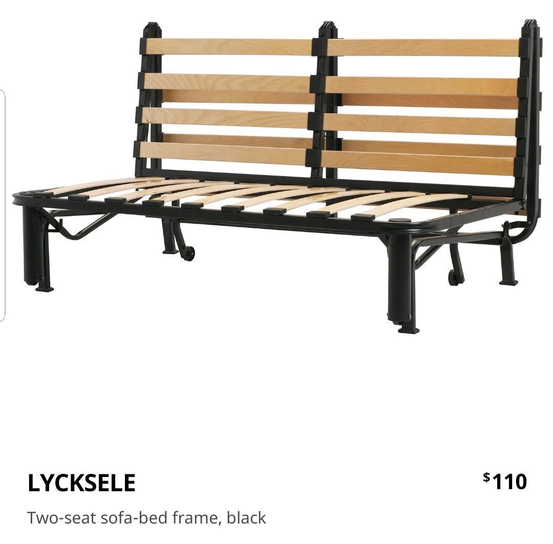 Lightly used IKEA sofa bed (incl. delivery), Furniture & Home Living