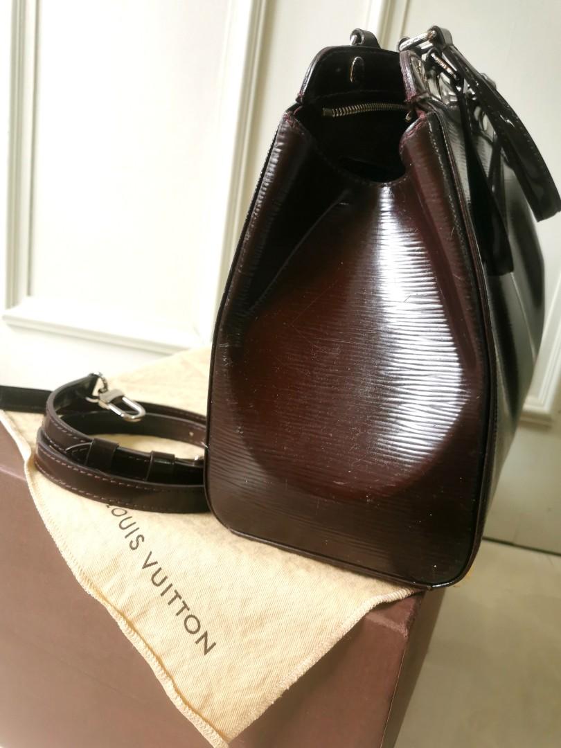 Melrose patent leather handbag Louis Vuitton Purple in Patent leather -  37561289