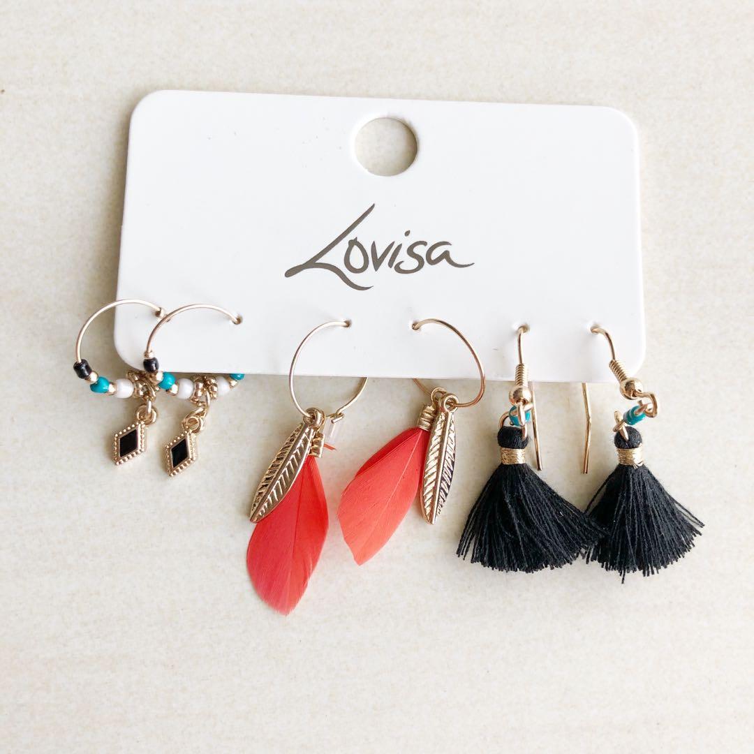 Lovisa Earrings, Women's Fashion, Jewelry & Organisers, Earrings