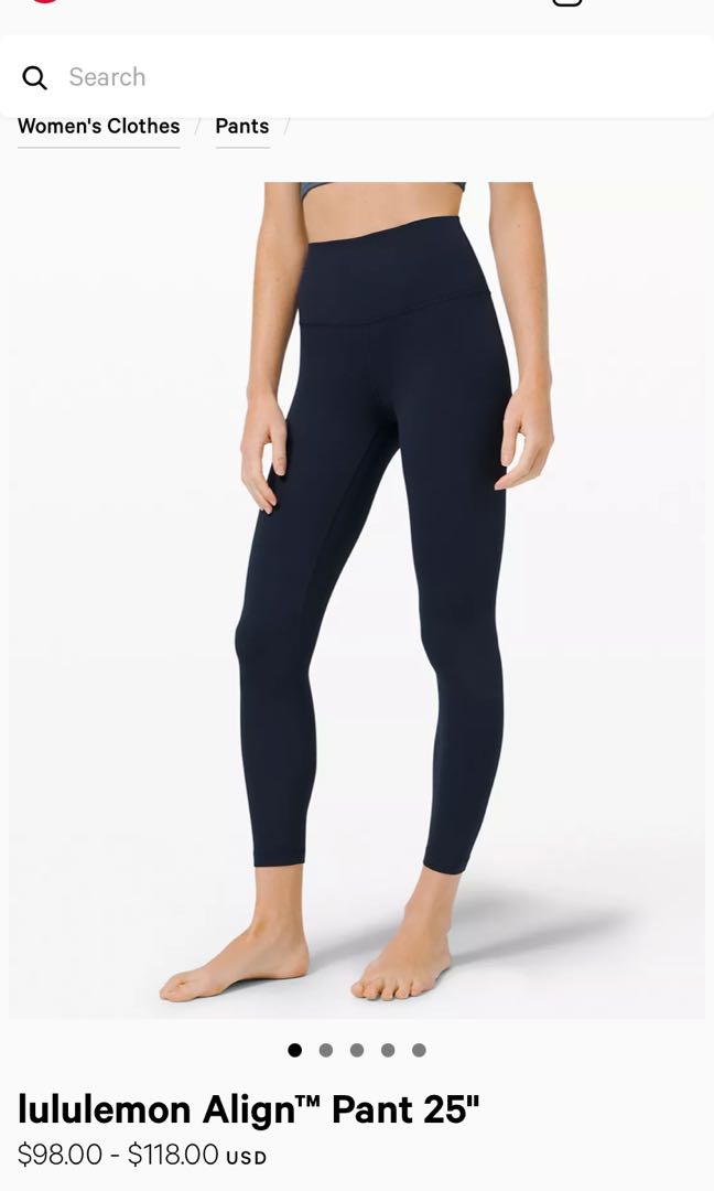 lululemon align navy
