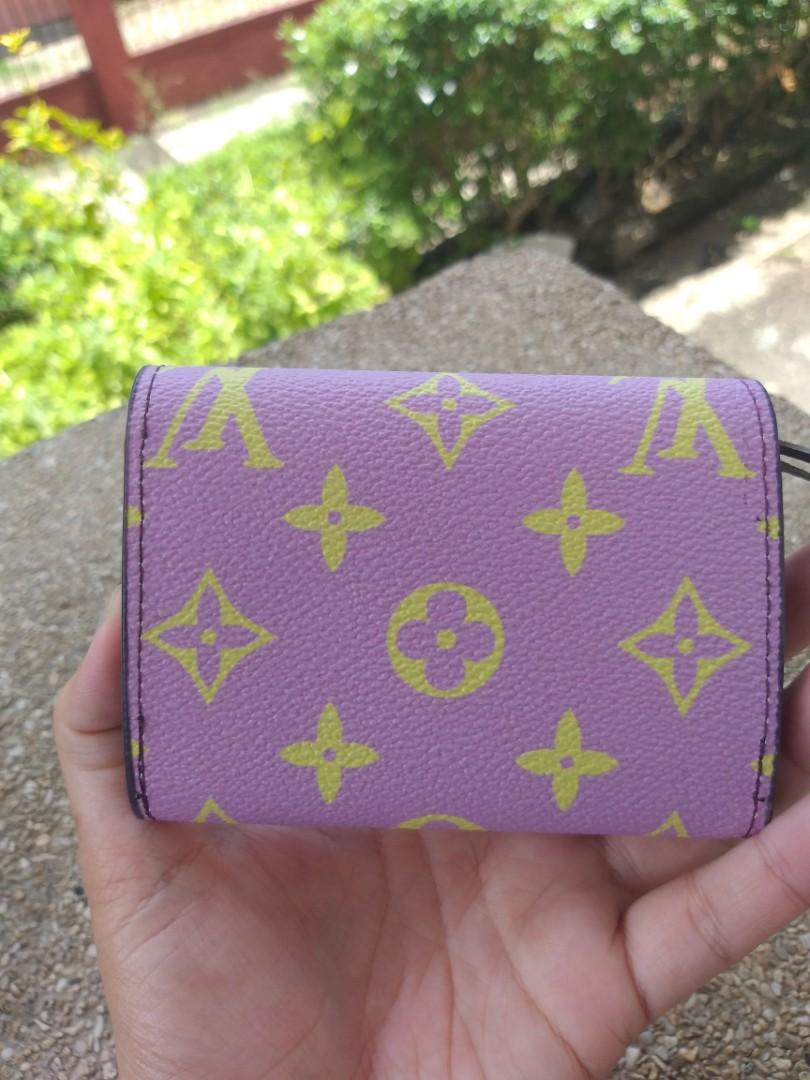 pink louis vuitton wallet small