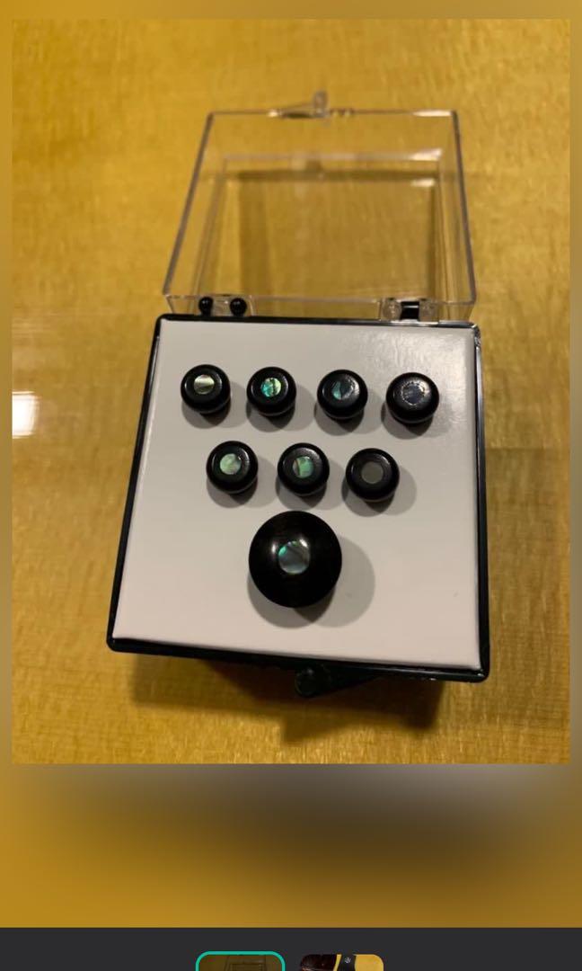 Martin Ebony Bridge Pins, Hobbies & Toys, Music & Media, Music