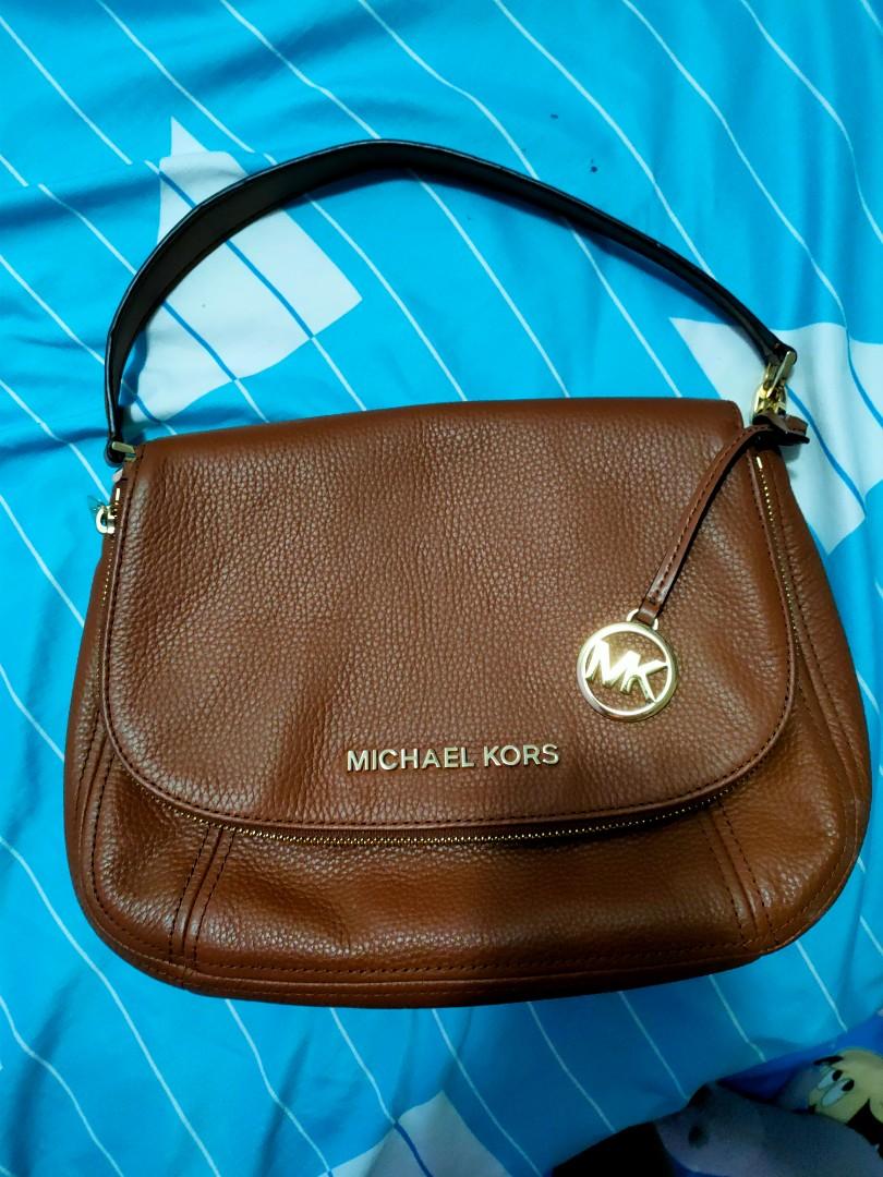 Michael kors saddle bag deals