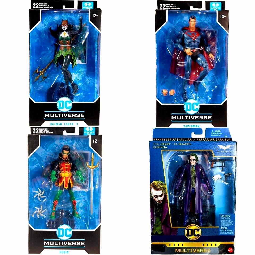 MISB DC Multiverse Dark Knights Death Metal Batman Wave Red Son Superman,  Damian Wayne Robin DC