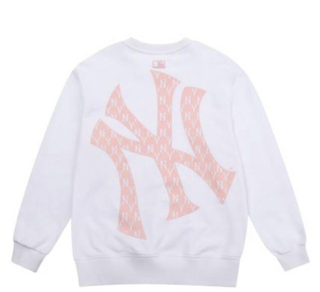 Áo Sweater MLB Mega Logo New York Yankees Mint 31MT0511150K  Sneaker  Daily