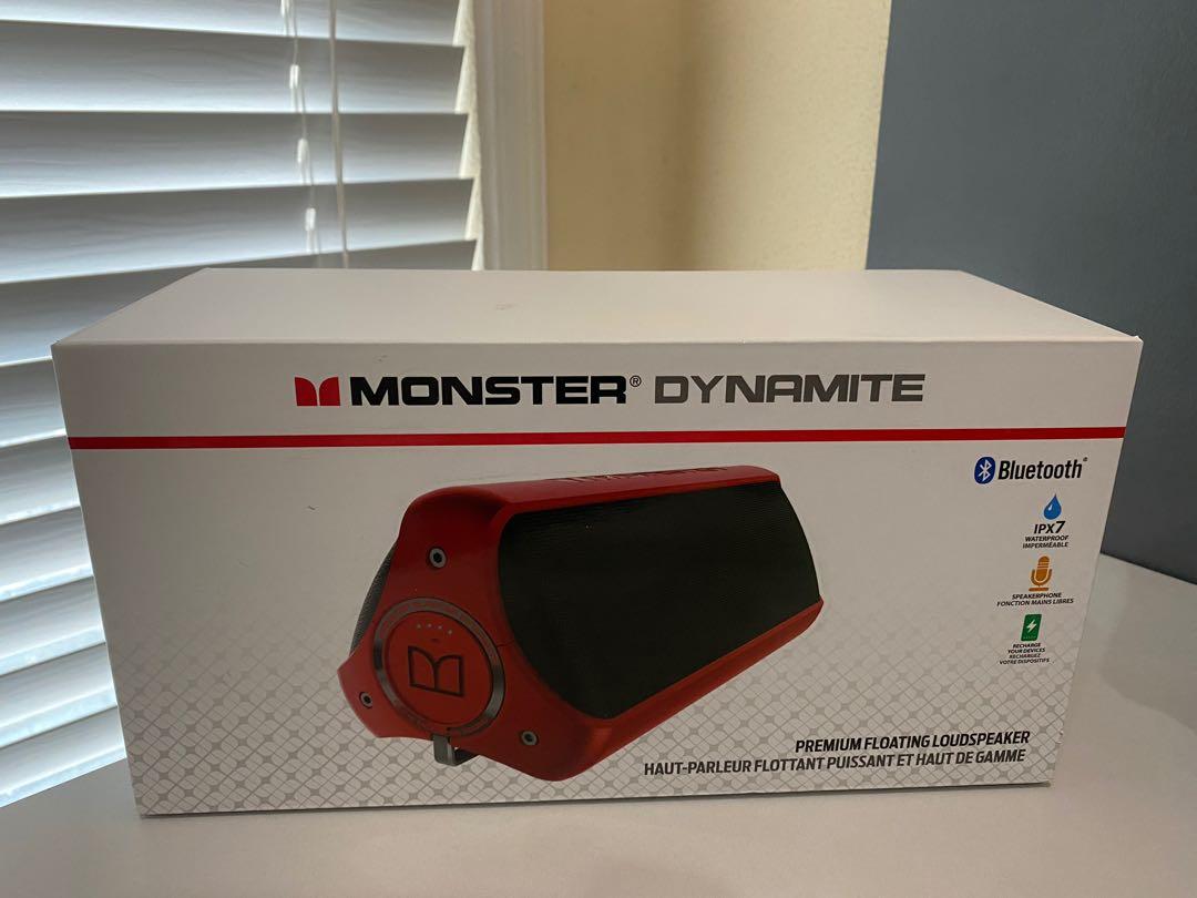 Monster dynamite bluetooth shop speaker