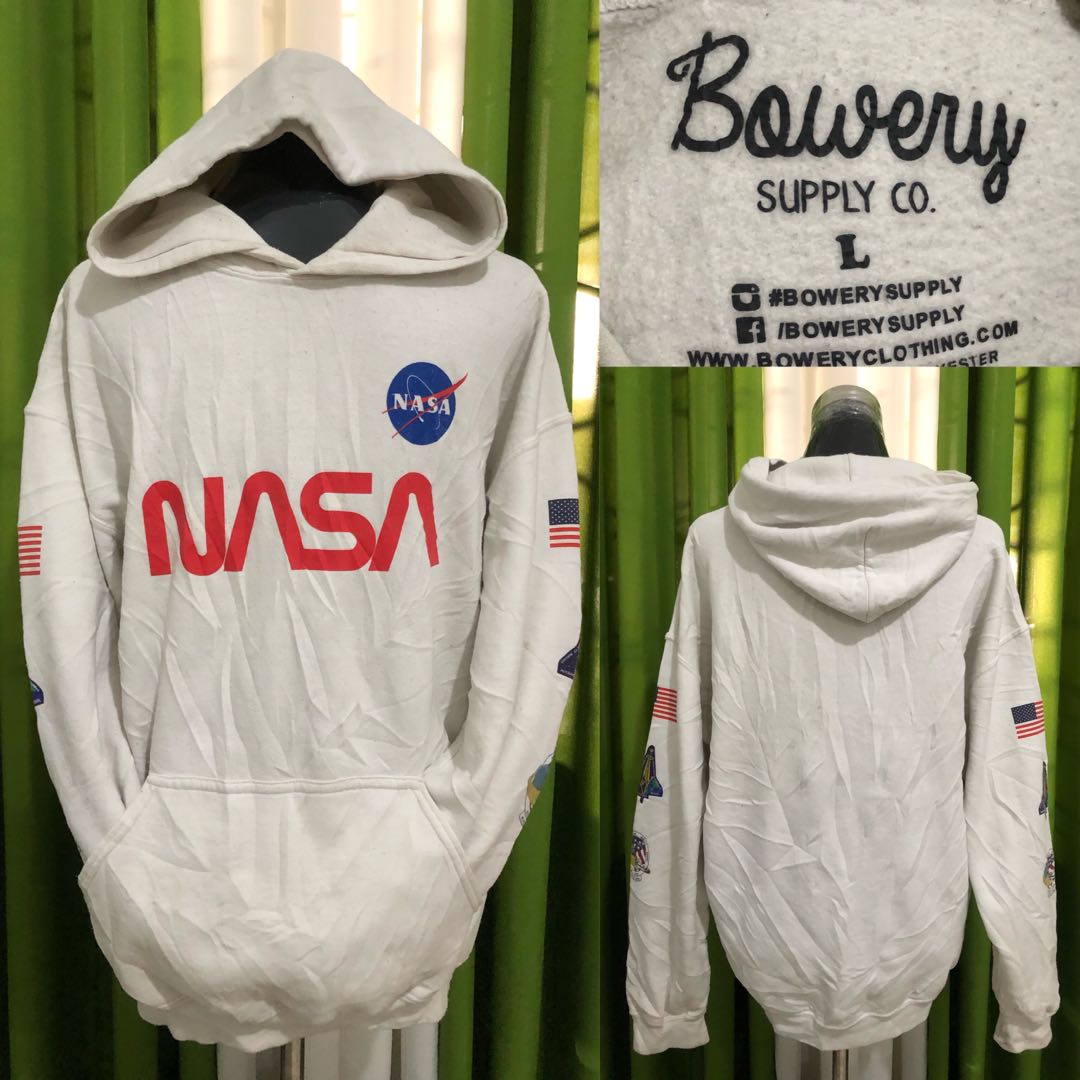 Bowery supply sales co nasa hoodie