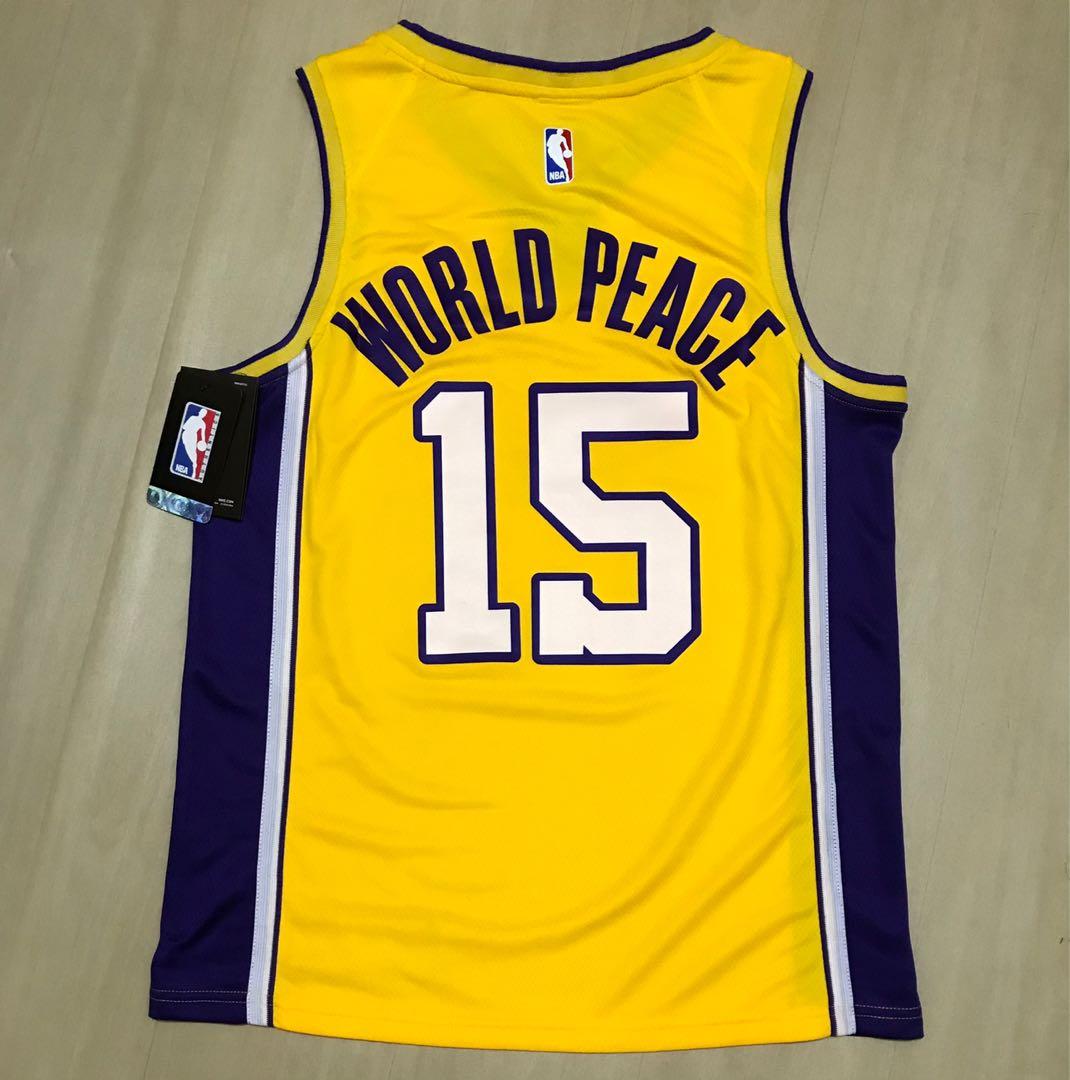 World peace lakers jersey store