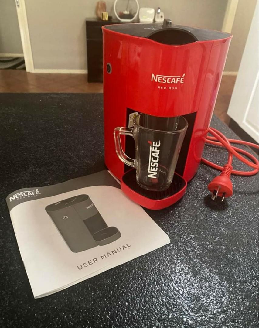 Nescafe Red Mug Coffee Maker Machine, TV & Home Appliances, Kitchen