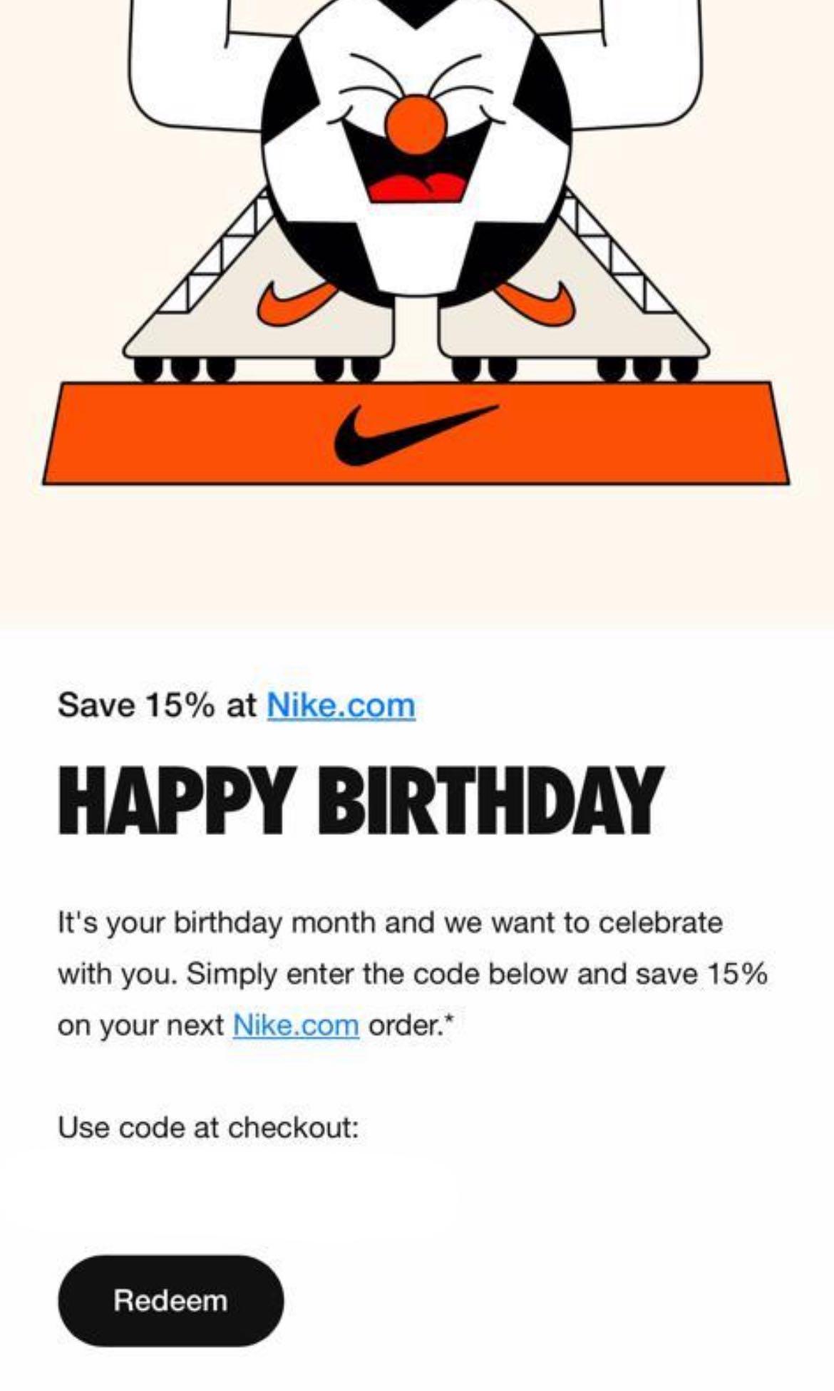 Ubicación tubería flojo Nike 15% Birthday Discount, Men's Fashion, Footwear, Sneakers on Carousell