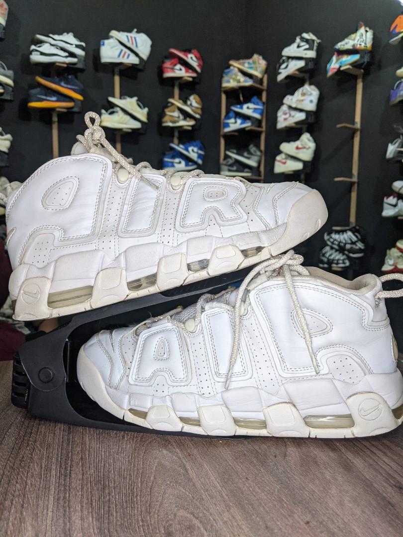 Air more outlet uptempo triple white
