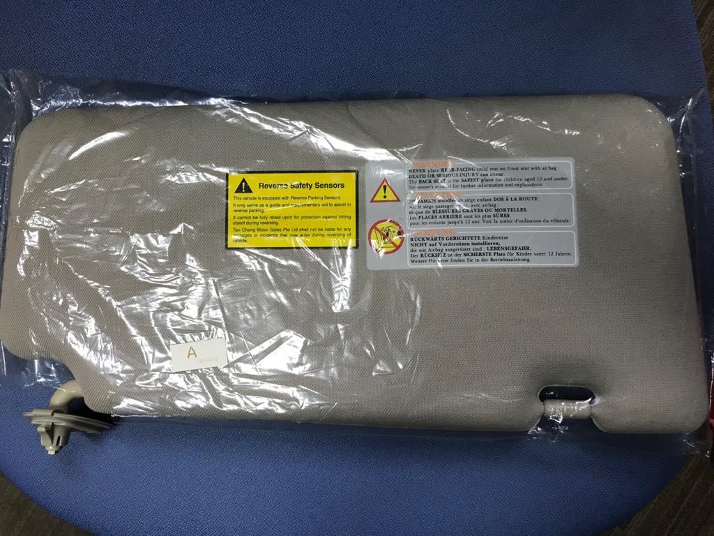 Nissan latio sun outlet visor