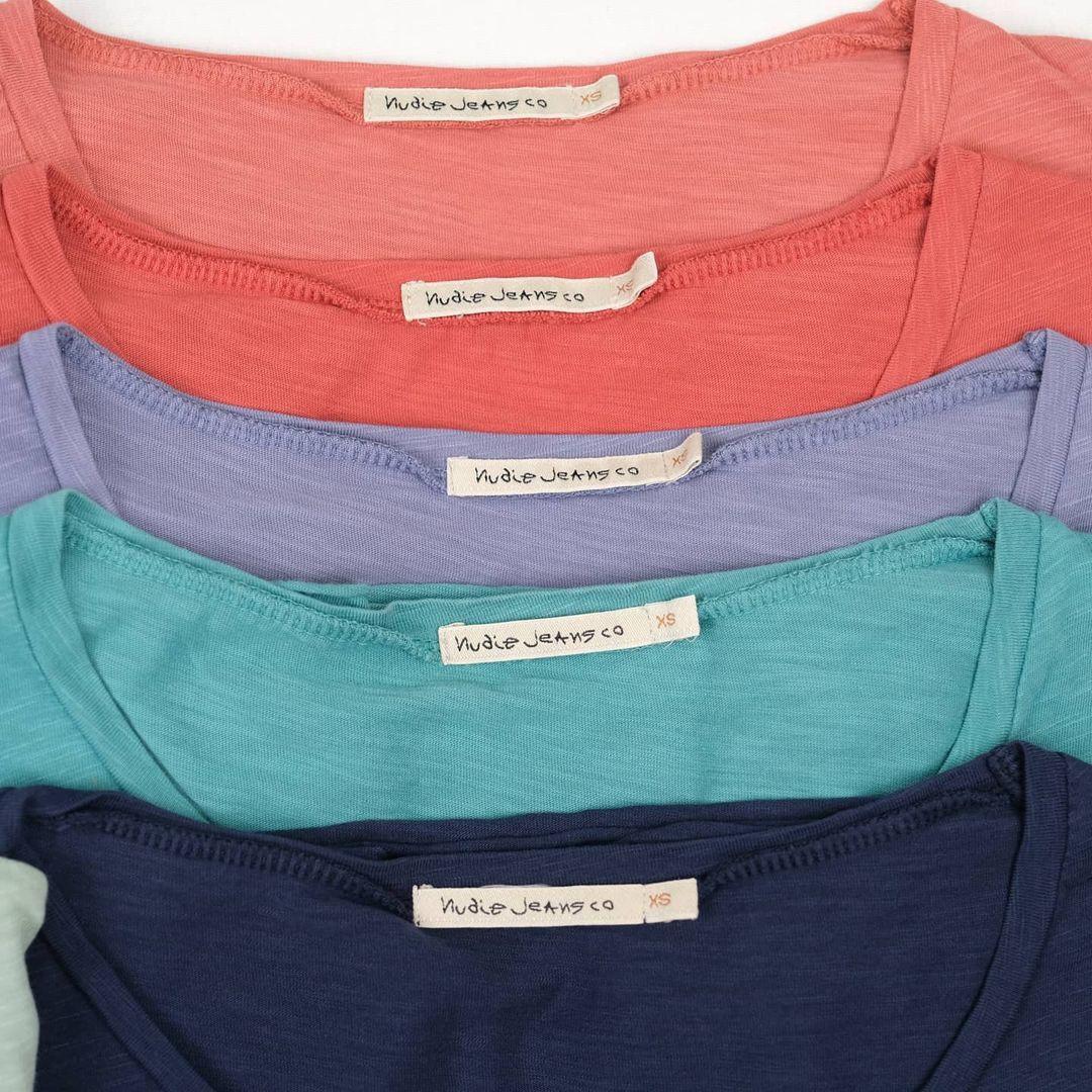 Nudie Jeans T-shirt Roger Slub Original 