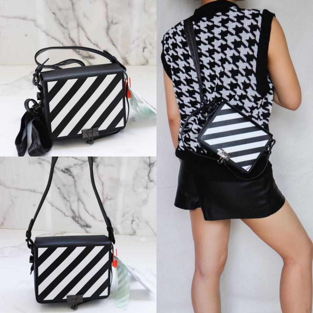 Off white diagonal flap bag new arrivals