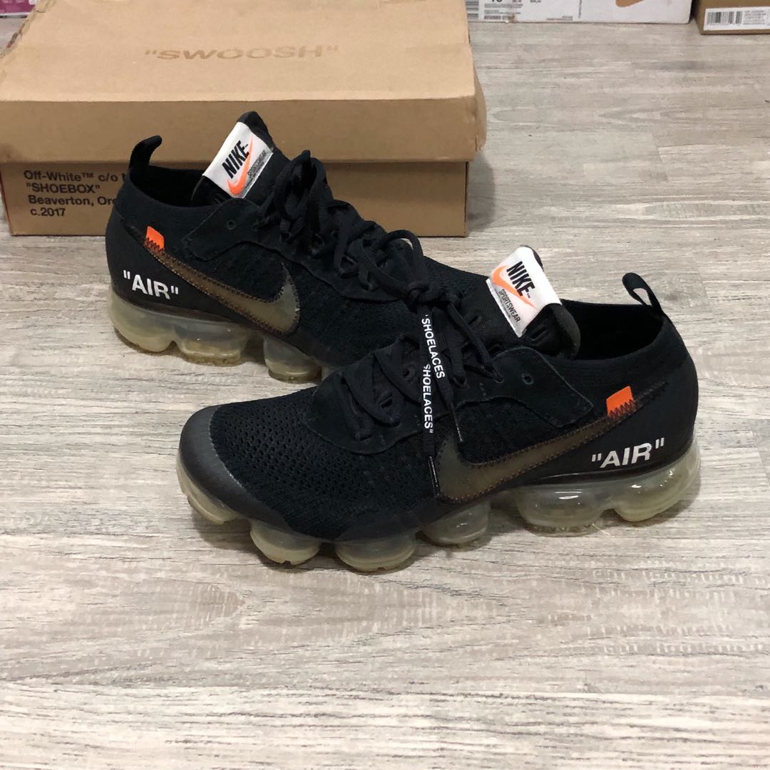 off white vapormax black
