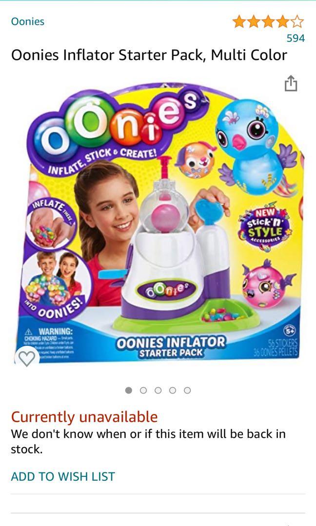 Oonies inflator sale starter pack