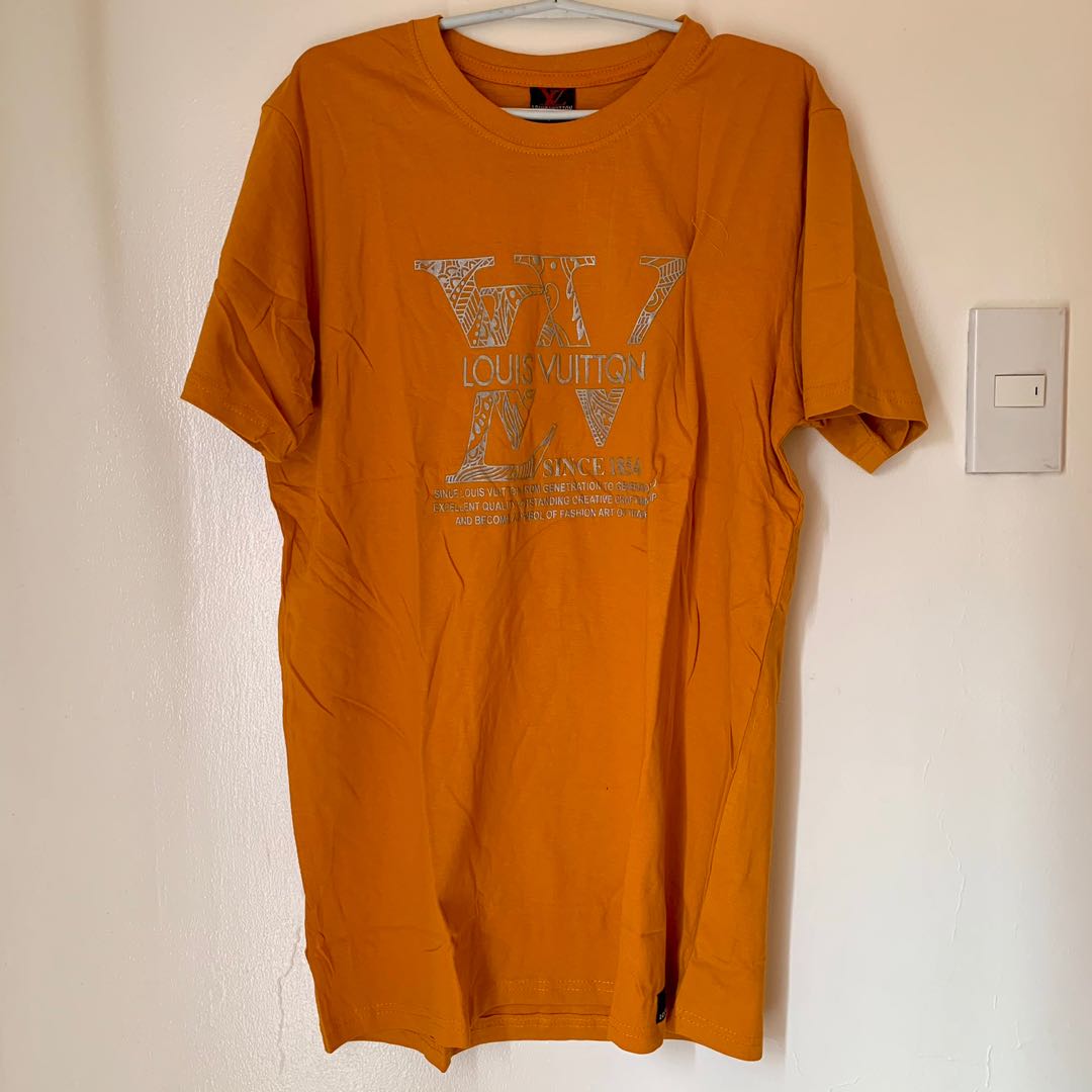orange lv shirt