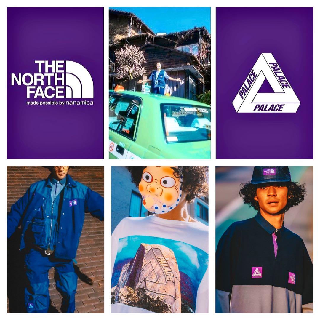 Palace x The North Face Purple Label, 男裝, 外套及戶外衣服- Carousell
