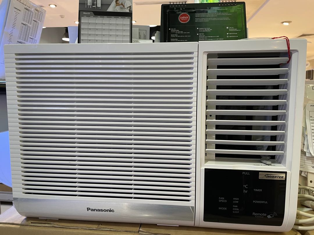 PANASONIC WINDOW TYPE INVERTER, TV & Home Appliances, Air Conditioning ...