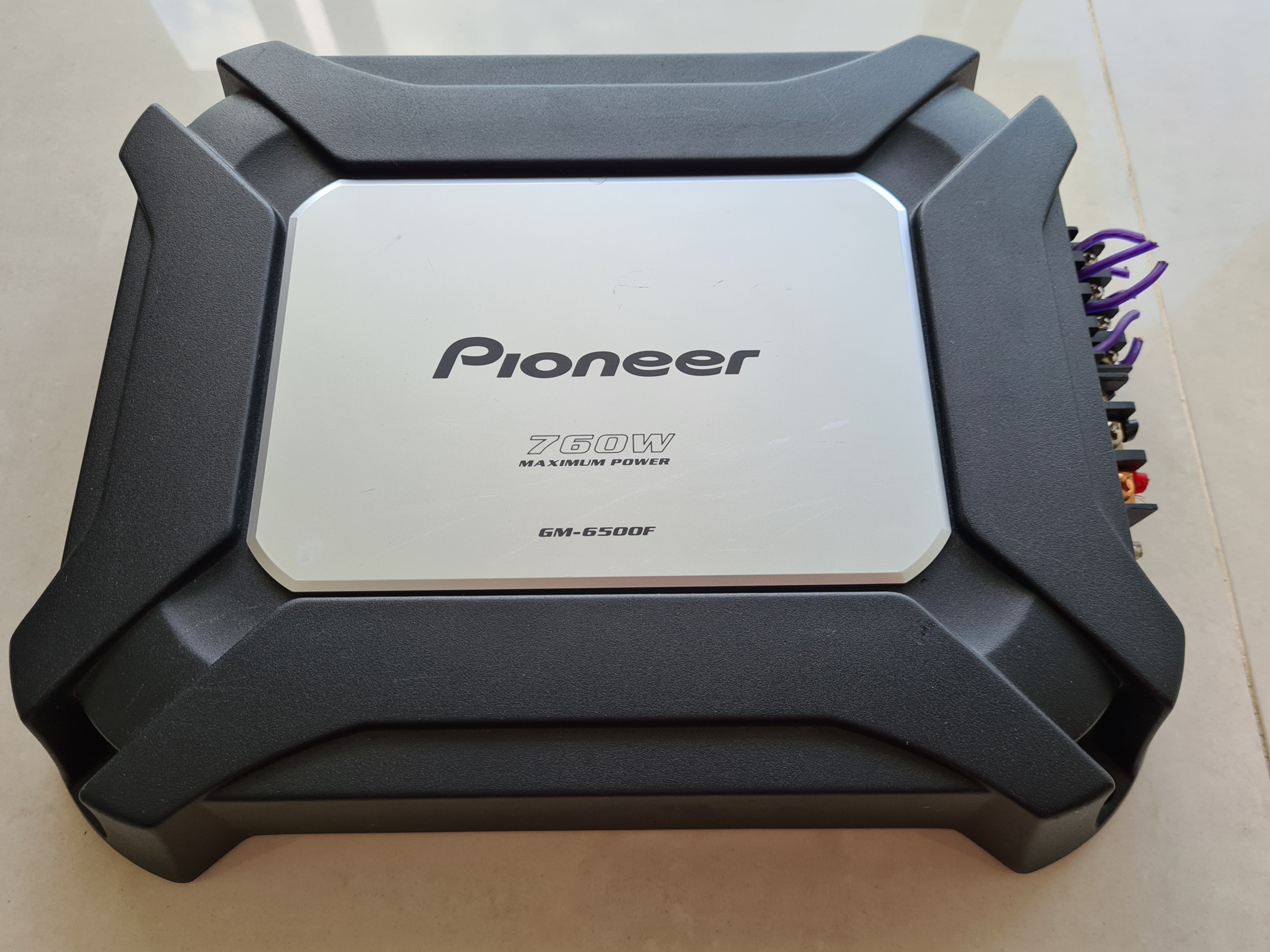 Used Pioneer GM6500F 4channel car amplifier 60 watts RMS x 4, Car