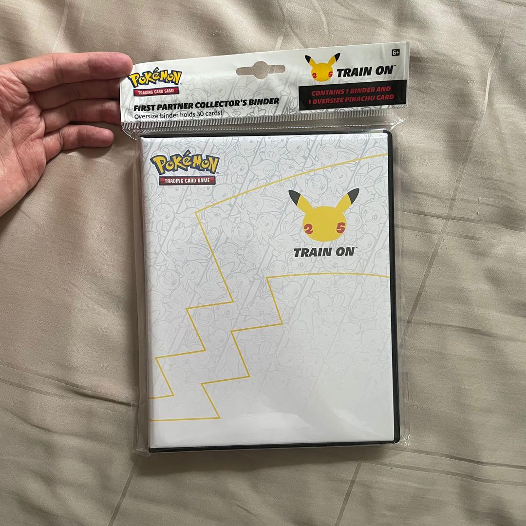 Pokemon Pikachu 25th Anniversary Binder, Hobbies & Toys, Toys & Games
