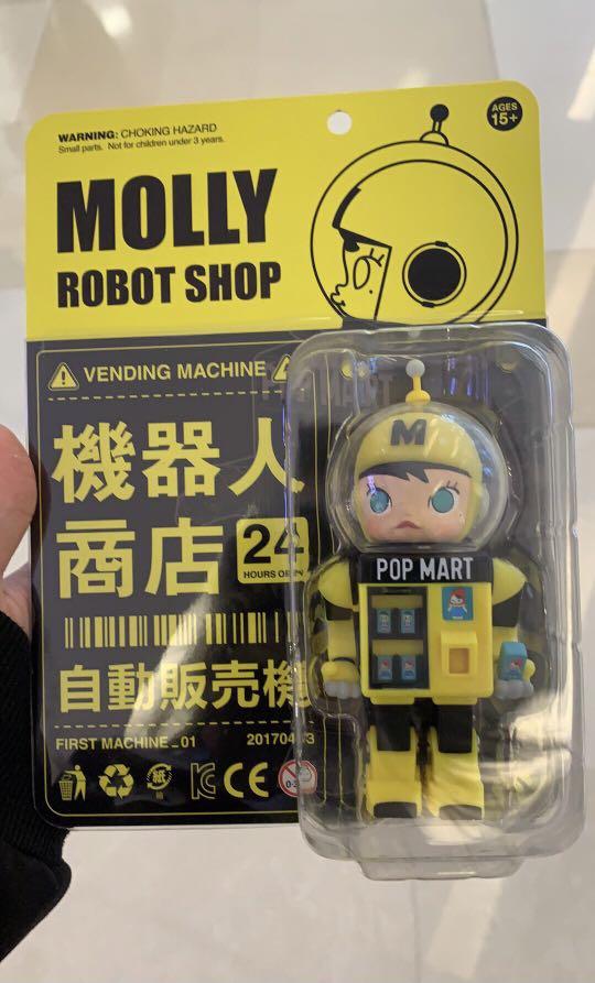 未使用品 POPMART MOLLY ROBOT SHOP レア hmdpharma.vn