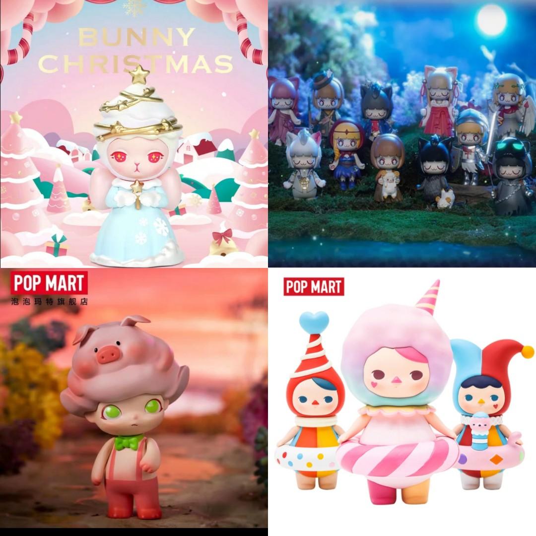 pop mart bunny christmas eskimo santa