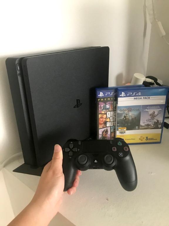 Ps4 Slim 1 Tb Playstation 4 Mega Bundle Pack Video Gaming Video Game Consoles Playstation On Carousell