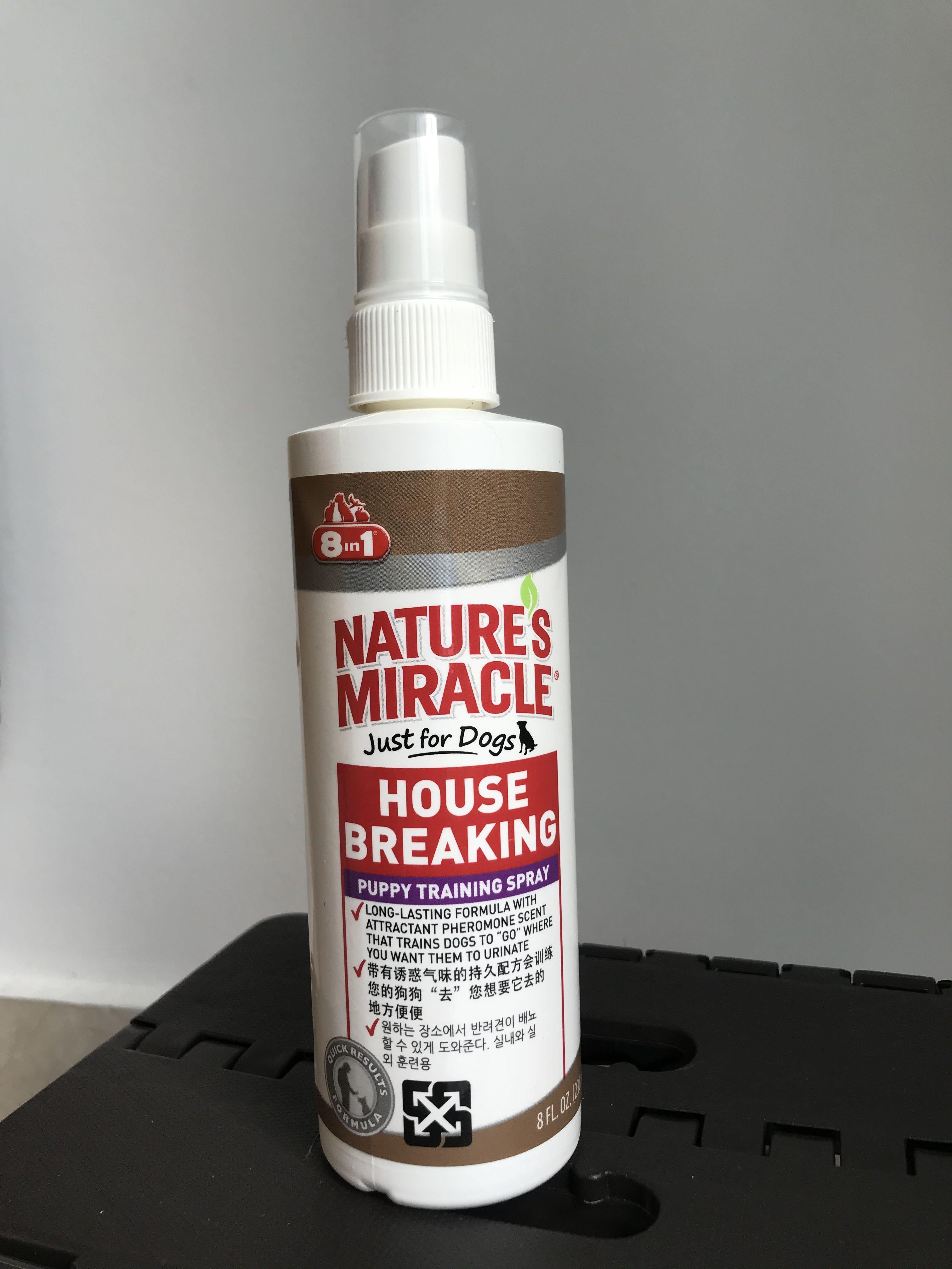 House breaking potty training spray top