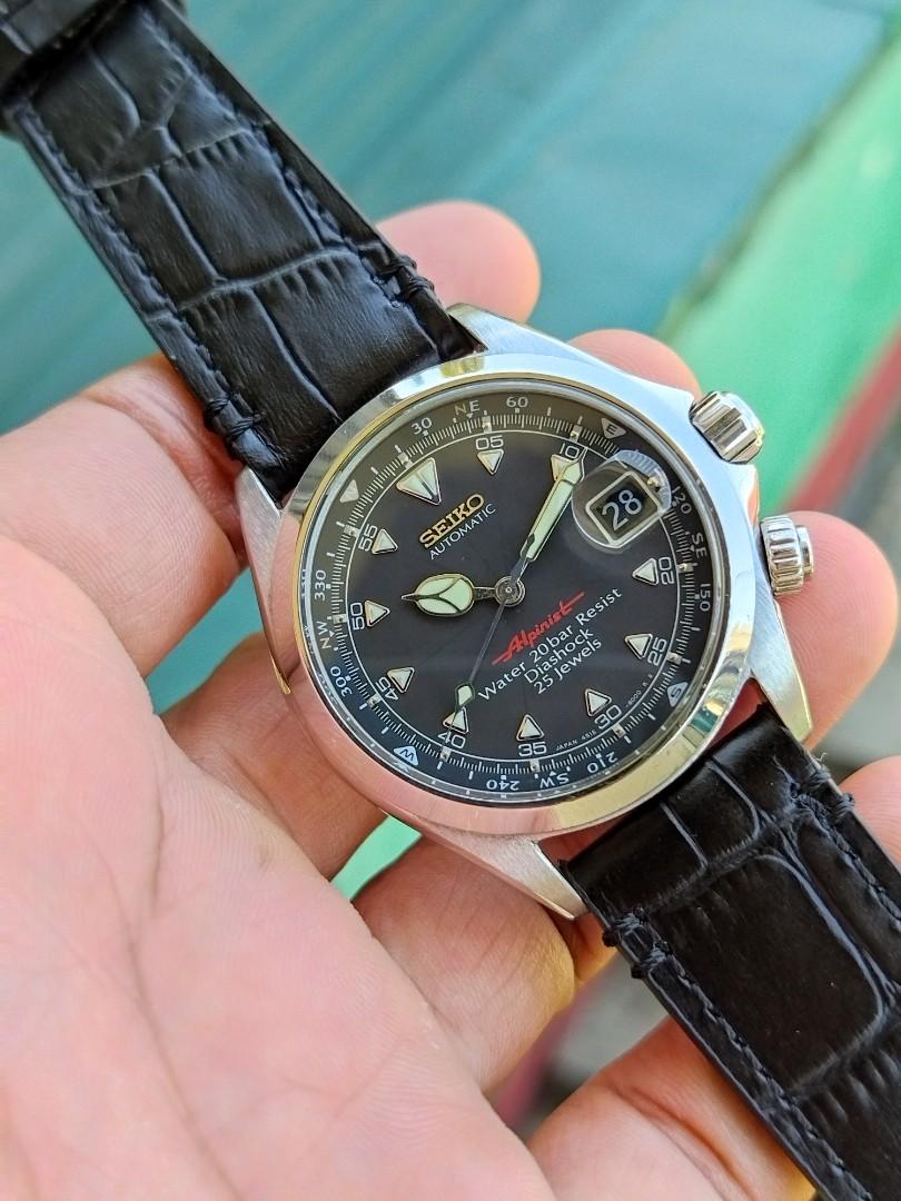 Rare Seiko SCVF005 Red Alpinist, Men's Fashion, Watches & Accessories,  Watches on Carousell