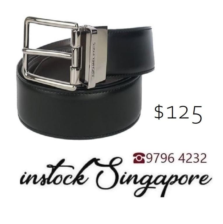 Michael kors men's belts on sale cheap