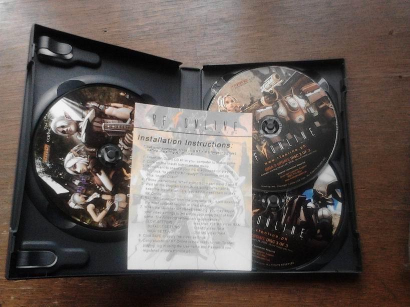 RF Online (Level Up Ph) CD Game Installer, Video Gaming, Video Games