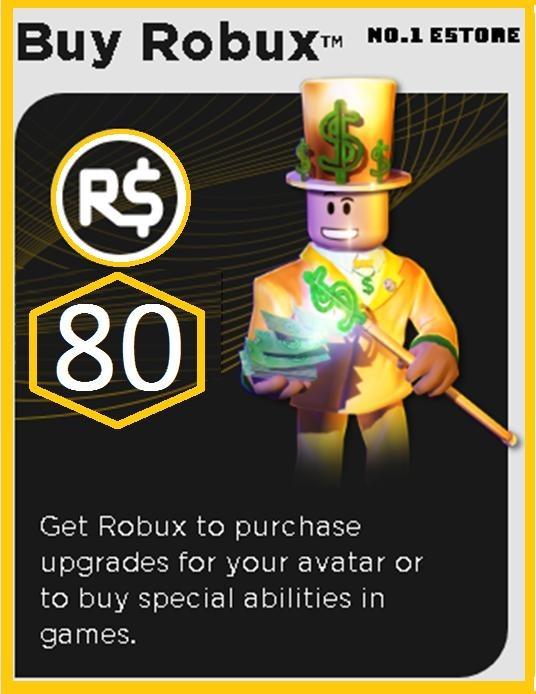 Roblox 80 Robux Tickets Vouchers Store Credits On Carousell - roblox robux upgrade