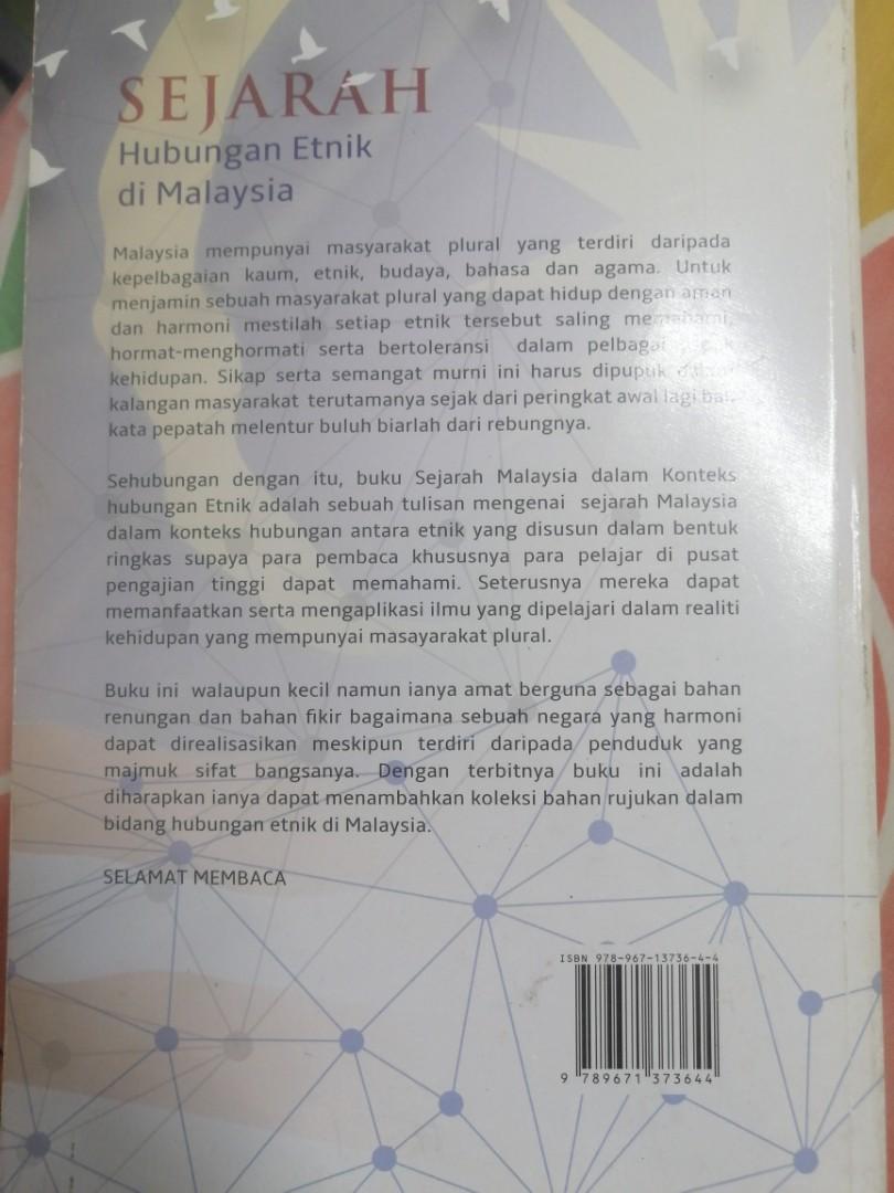 Sejarah Hubungan Etnik Di Malaysia Textbooks On Carousell
