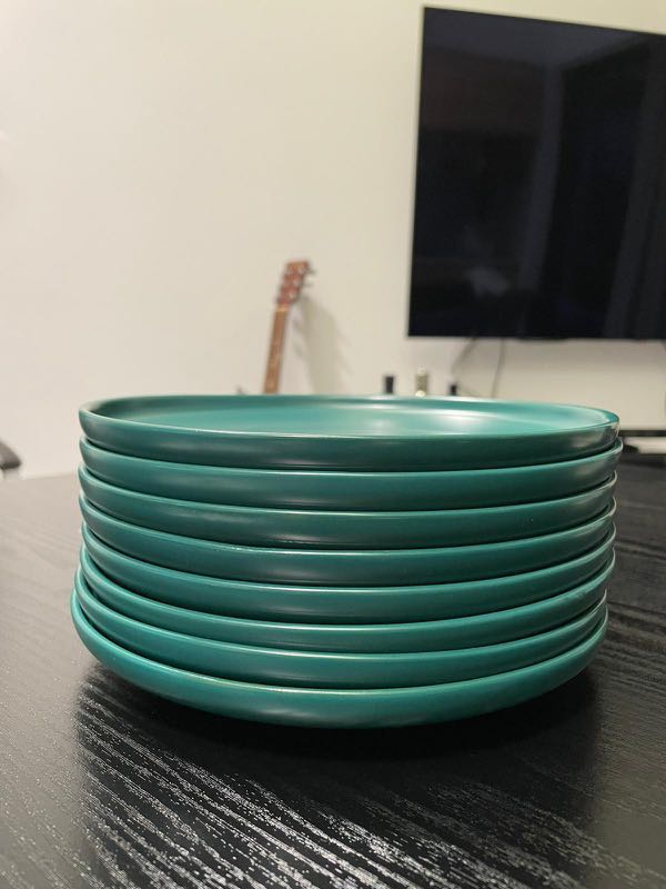 Set of 8 plates, bowls, cutlery, Furniture & Home Living, Kitchenware