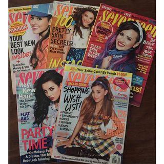 Seventeen Magazine ( Ariana Grande , Chloë Grace Moretz , Demi Lovato , Charli XCX )