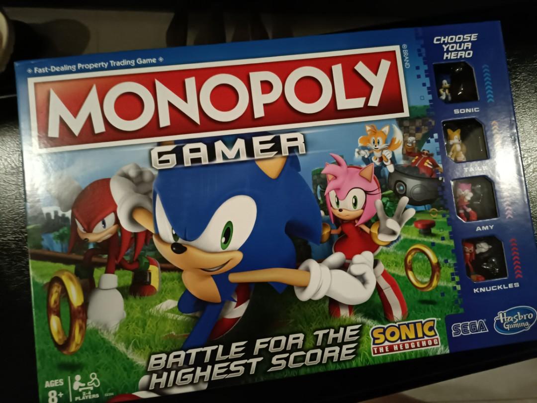 Sonic Hedgehog Board Game, Hobbies & Toys, Toys & Games on Carousell