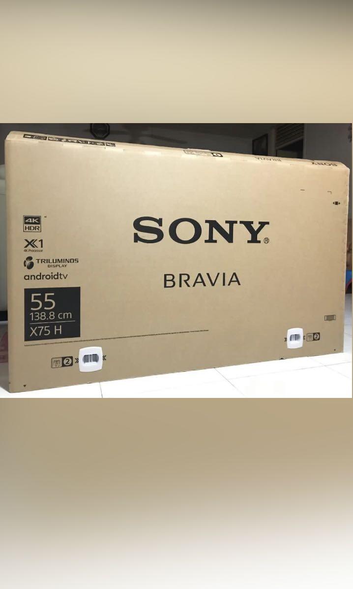 Sony Bravia 55” TV box, TV & Home Appliances, TV & Entertainment 