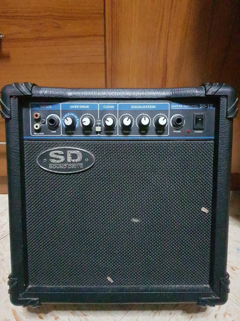 Sound Drive Guitar Amp, Hobbies & Toys, Music & Media, Music