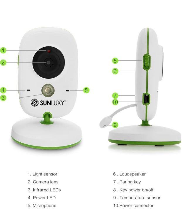 Sunluxy sales baby monitor