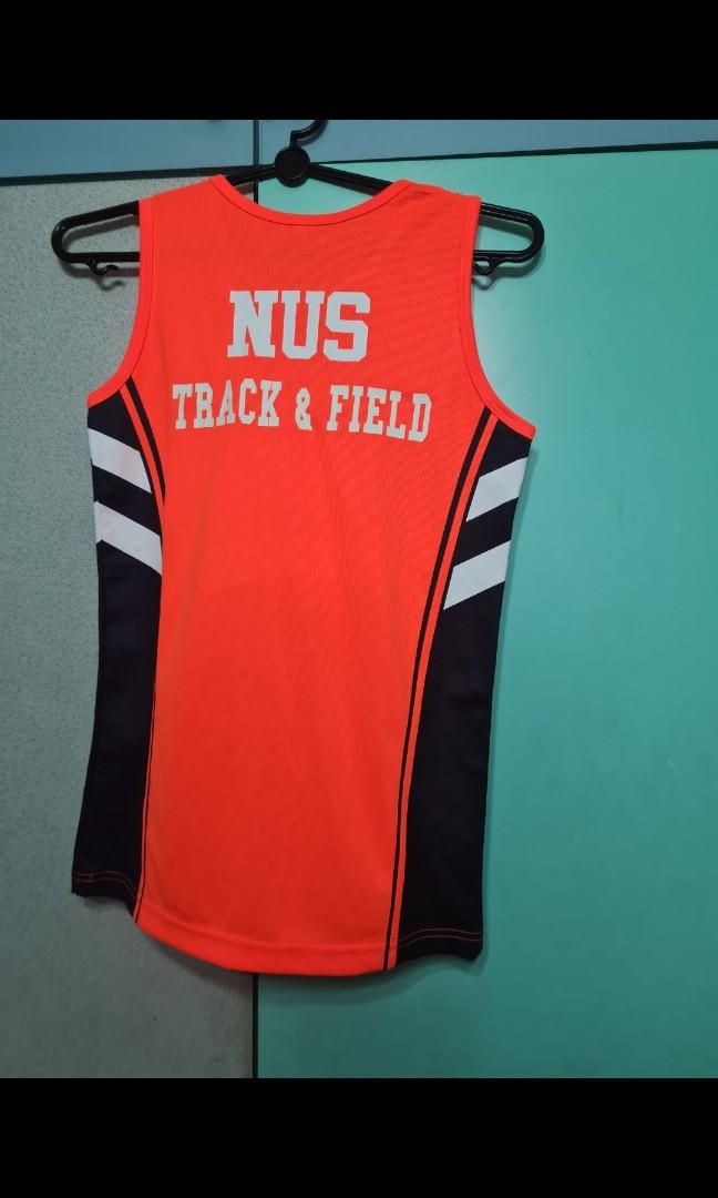 Team NUS Track & Field Singlet, Men's Fashion, Activewear on Carousell