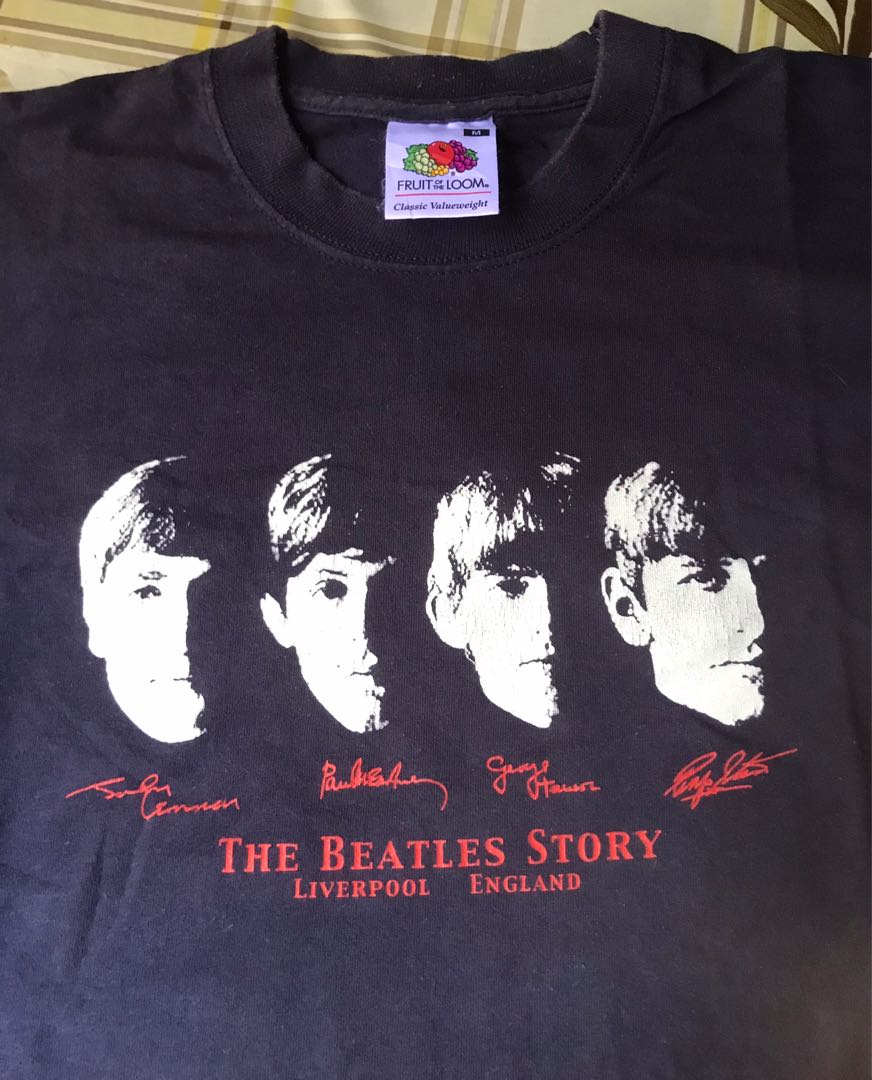 Beatles t discount shirts liverpool