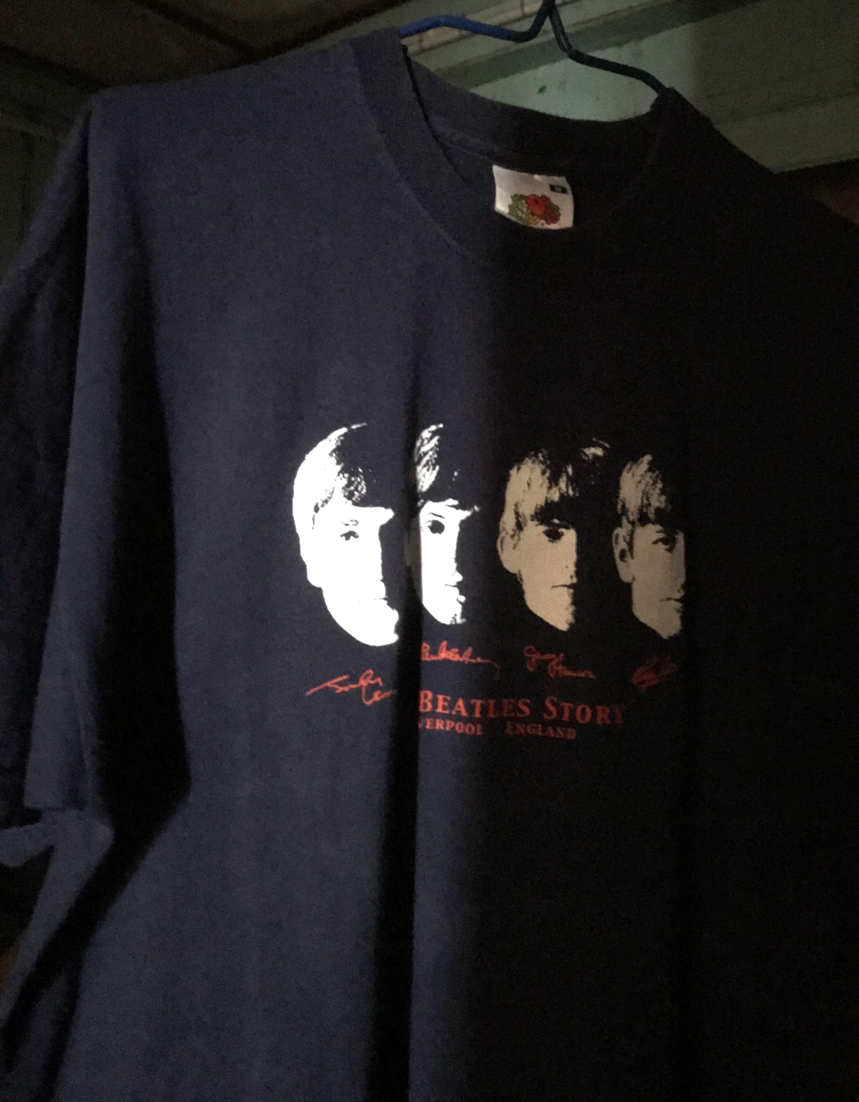 Beatles t top shirts liverpool